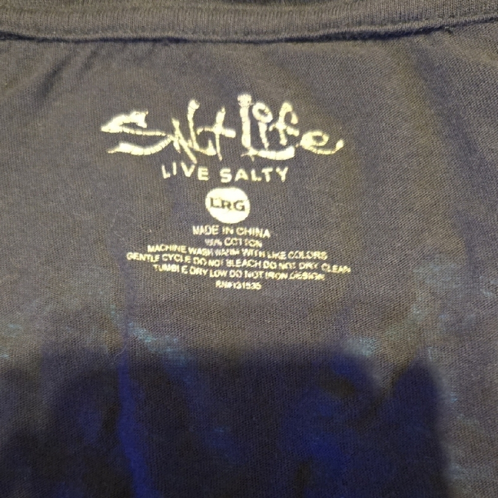 Salt Life Dark Blue Graphic Tee - Picture 3 of 3